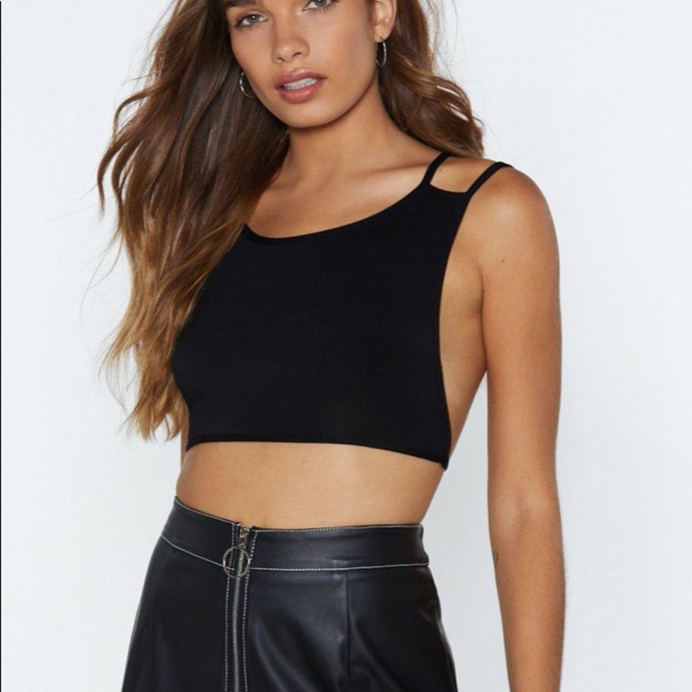 Nasty gal Strappy crop top